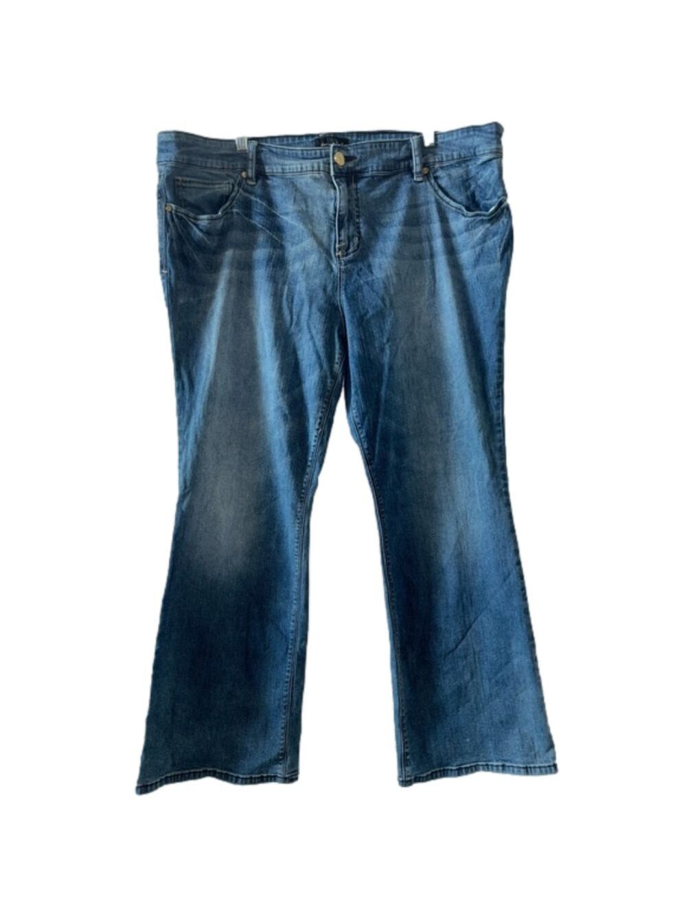 Baby Phat Straight Wide Leg Jeans